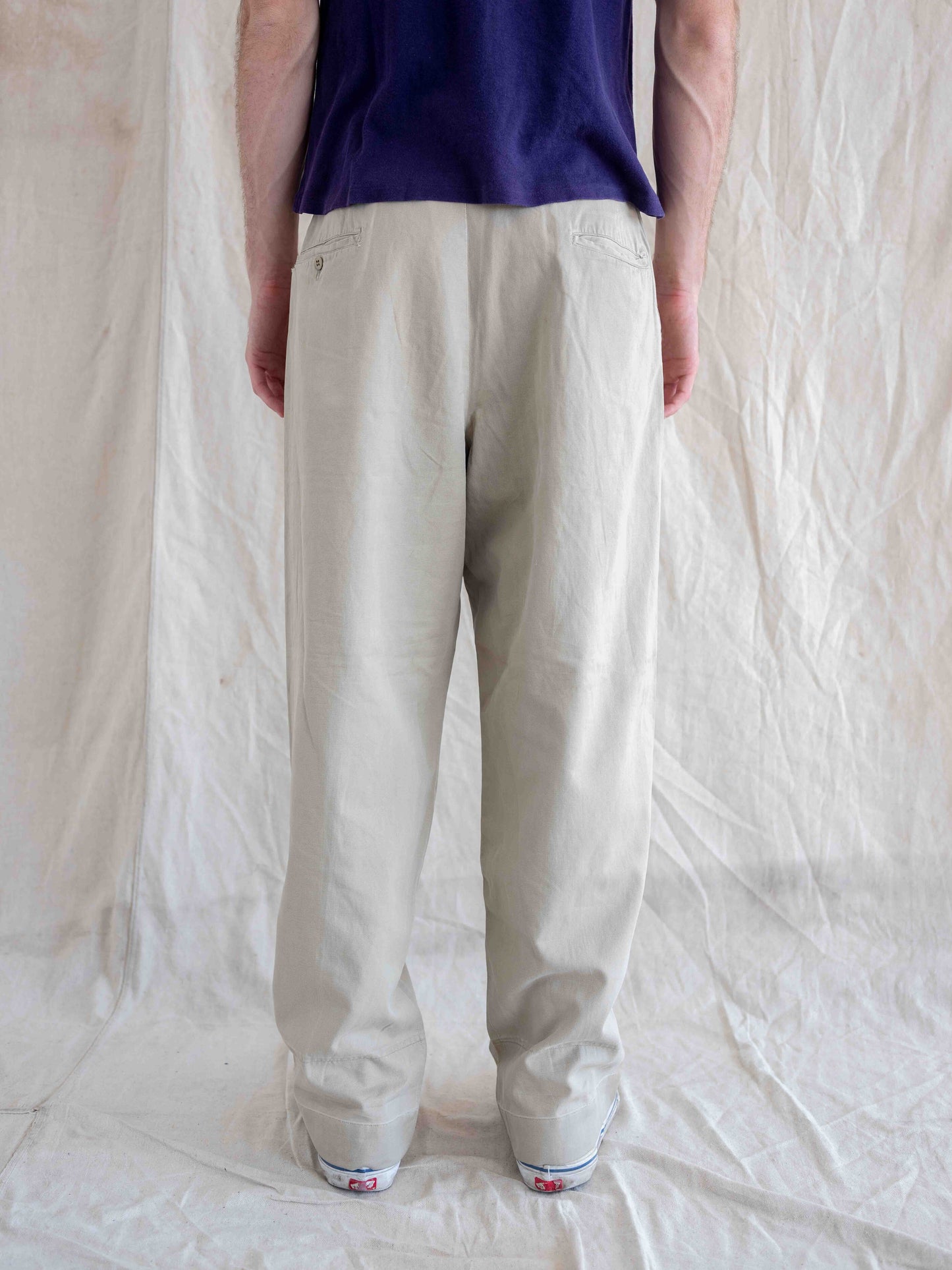 1950’s/1960’s USAF Wide-leg Khaki Chinos 33W