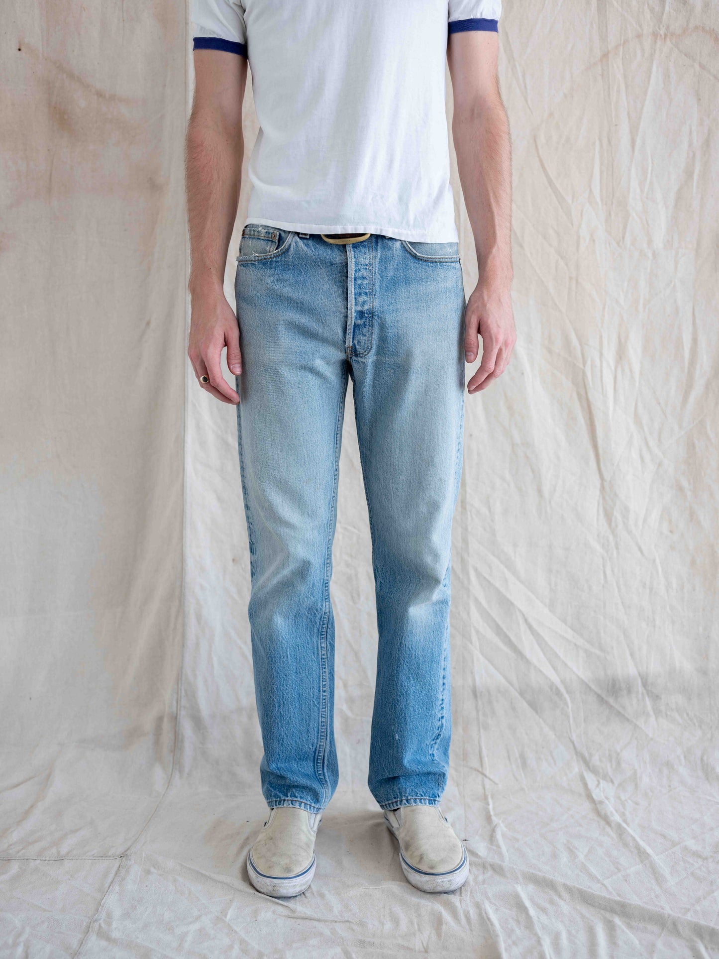 1980’s Lightwash Faded Levi’s 501 33W
