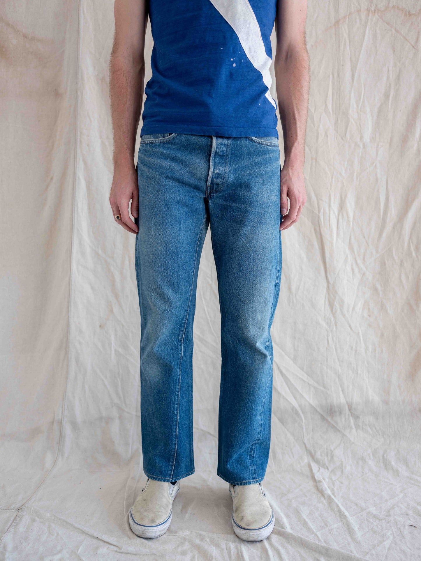 1980’s Dark Midwash Levi’s 501 Redlines 32W