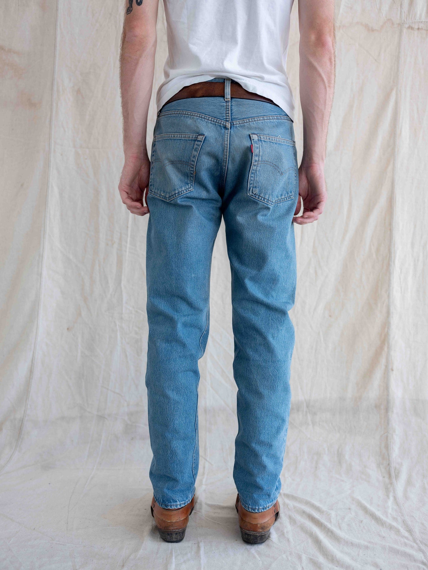 1980’s Light and Dirty Levi’s 501 Redlines 34W