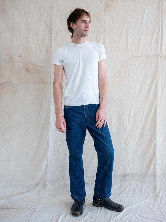 1970’s Extremely Dark Single Stitch Levi’s 517 35W