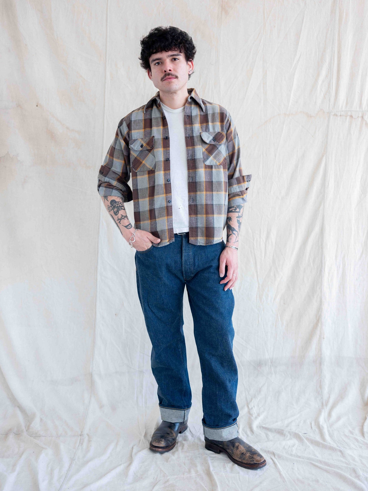 1950’s/1960’s 5 Brother All Cotton Flannel
