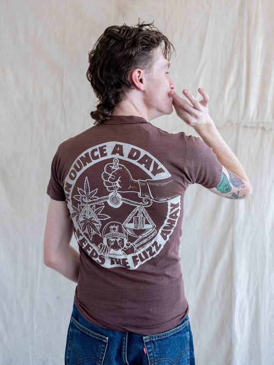 1970’s Brown Marijuana T-Shirt