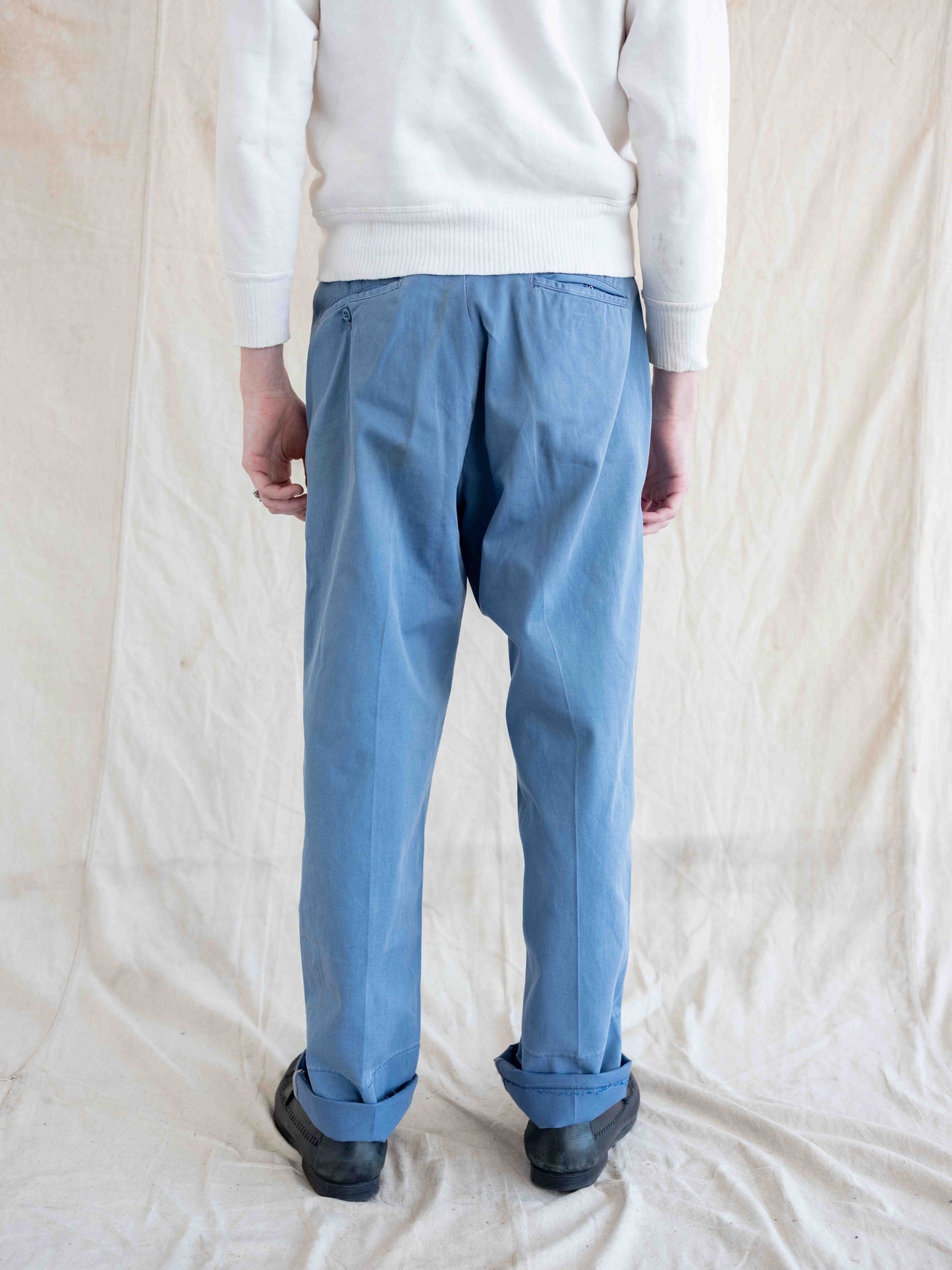 1960’s Blue Released Hem Chinos 31W