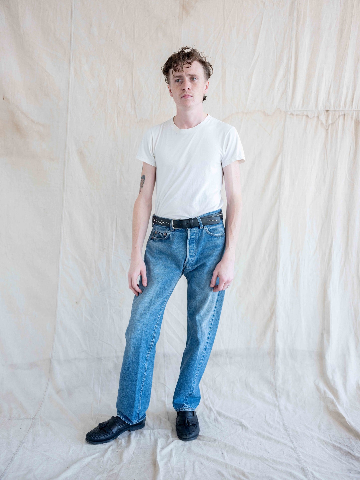 1980’s Classic midwash Levi’s 501 Redlines 32W