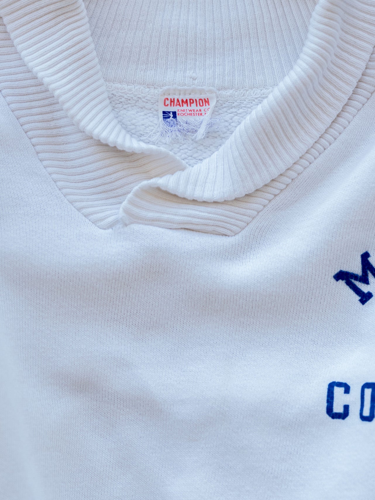1950’s Champion Running Man McCook Shawl Collar Sweat