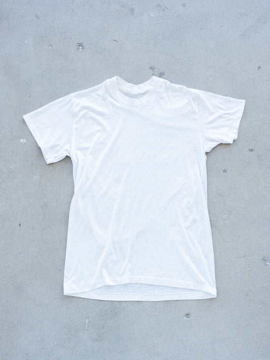 1970’s Sheer White Blank