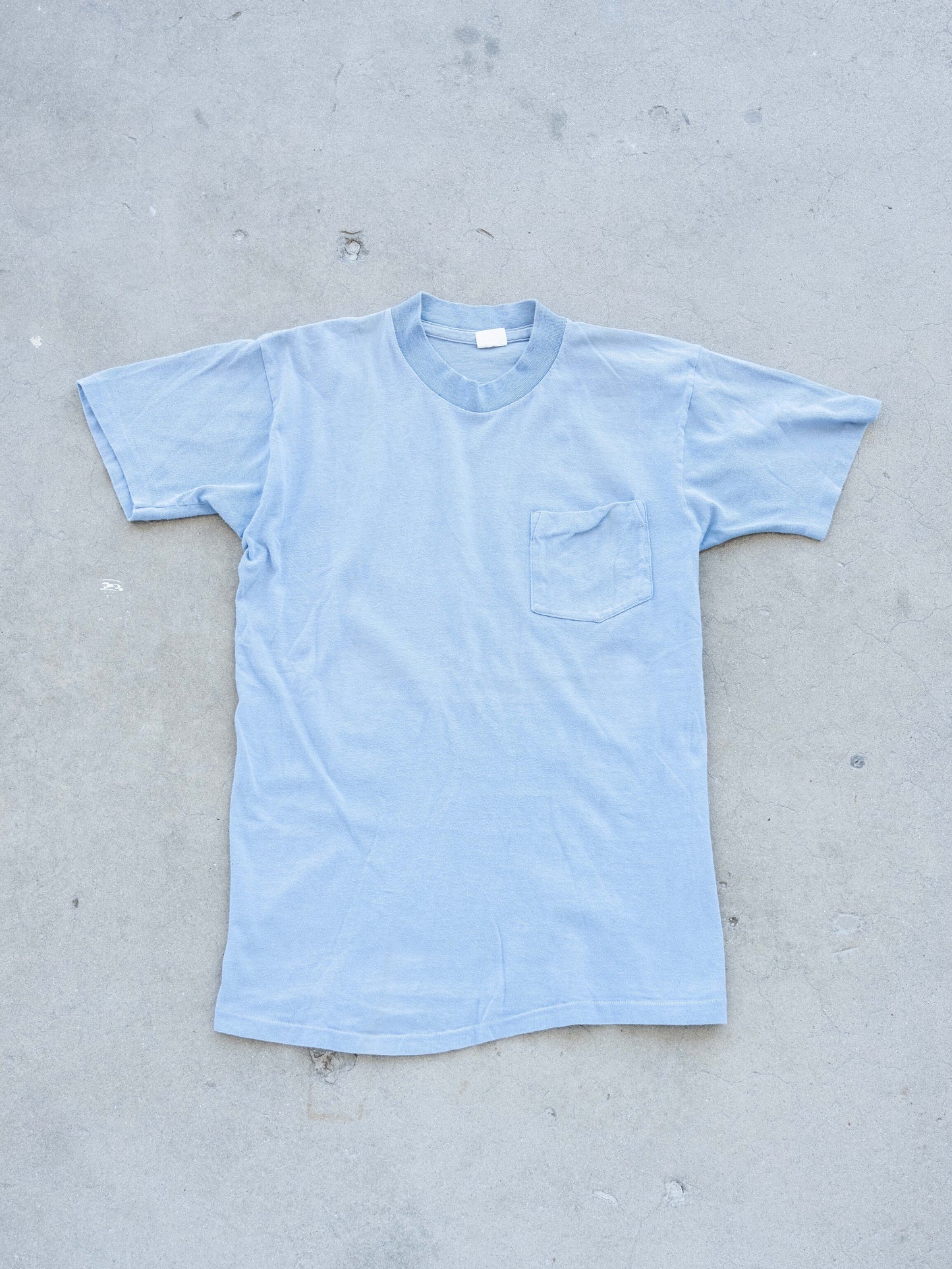 1970’s Powder Blue Pocket Tee