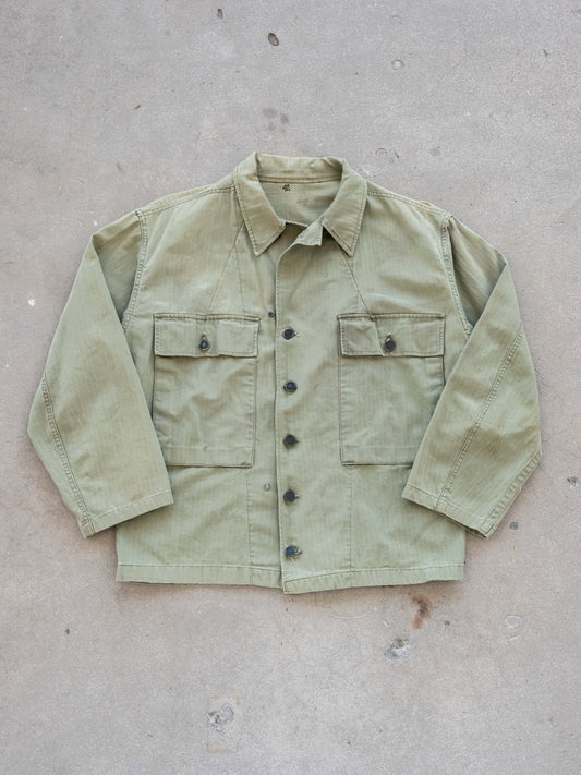1950’s HBT and 13 Star Custom Military Top with Two Chest Pockets