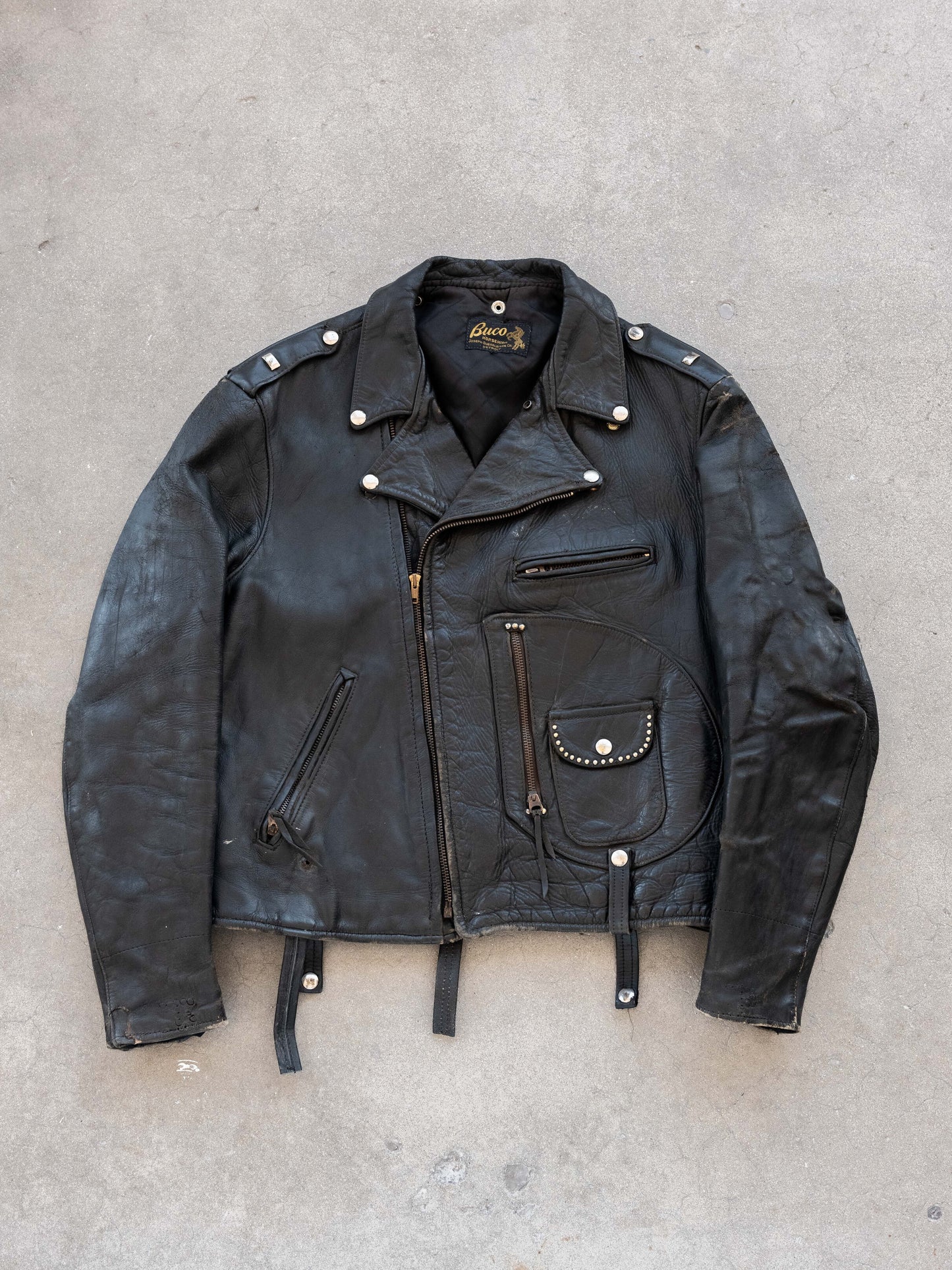 1950’s Buco Horsehide Moto Jacket with D Pocket