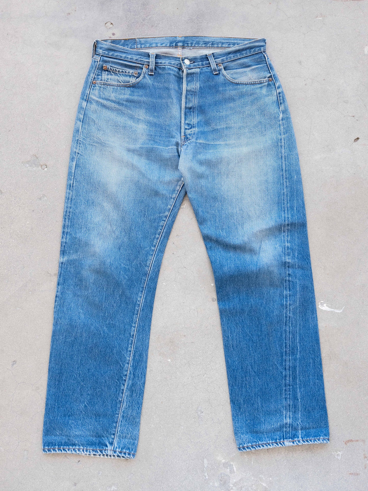 1970’s/1980’s Levi’s 501s Redlines in a Midwash 36W