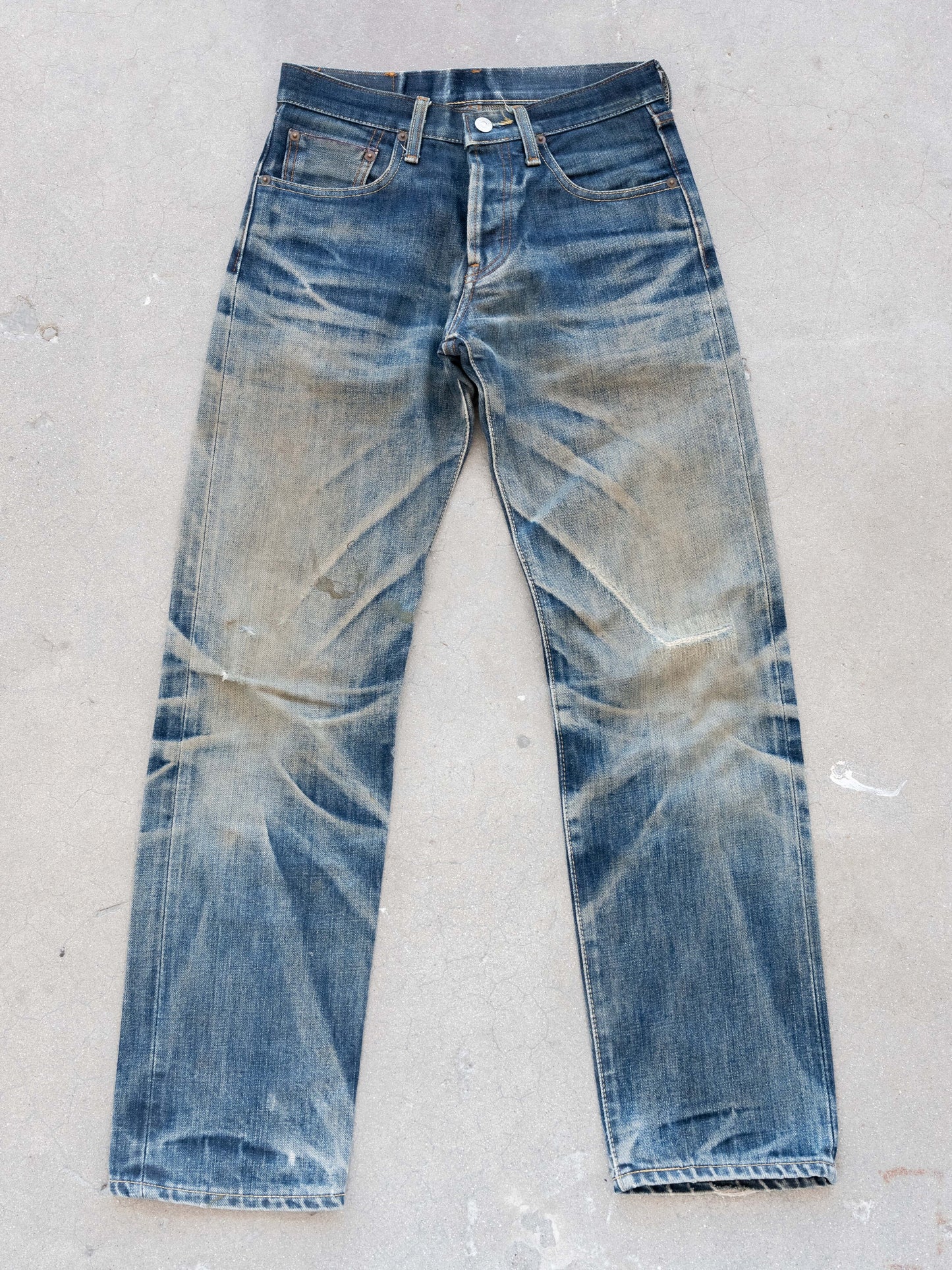 1990’s LVC Big E 501s with Crazy Wear 28W