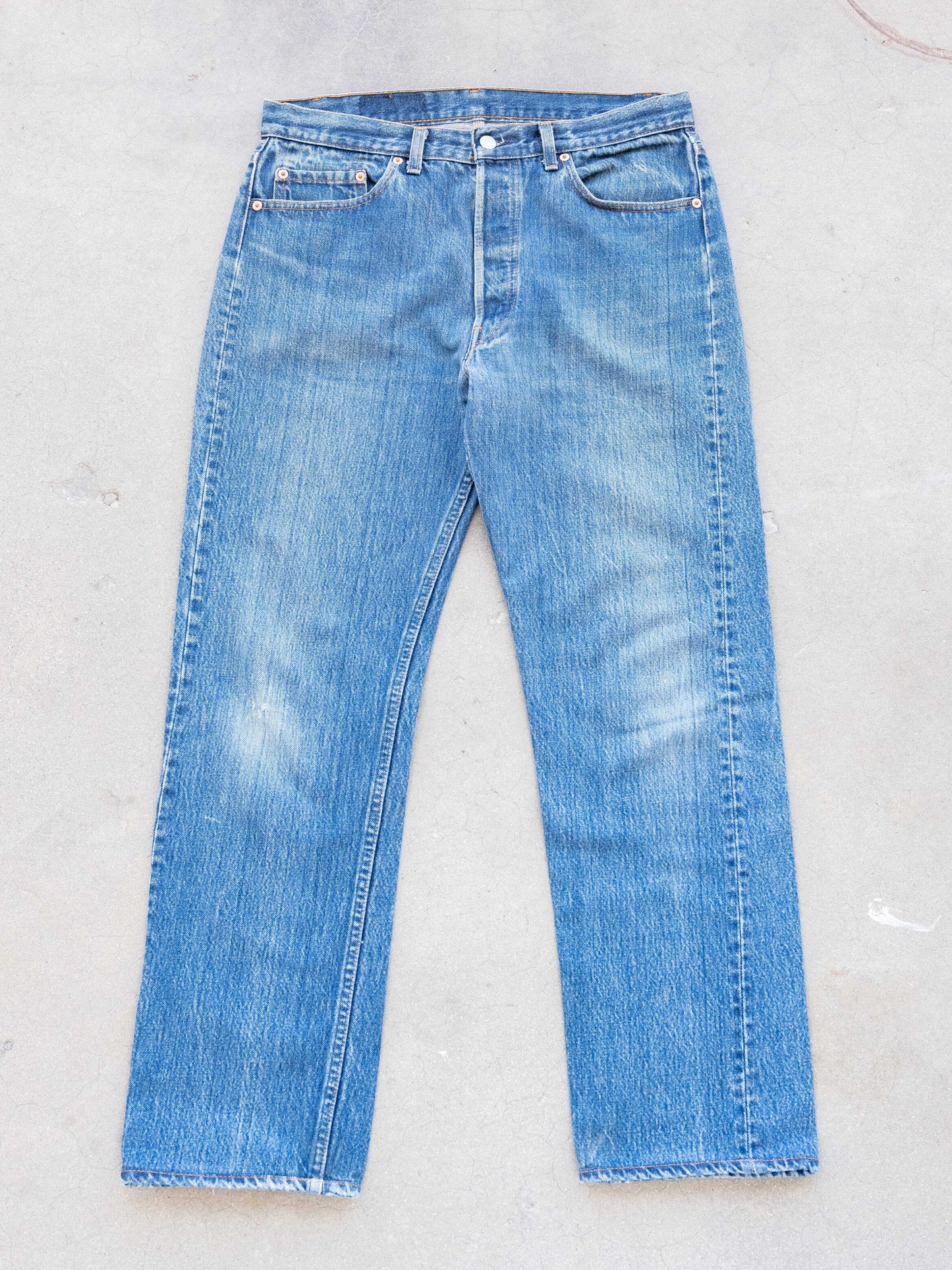 1980’s Levi’s 501xx Dark Midwash 34W