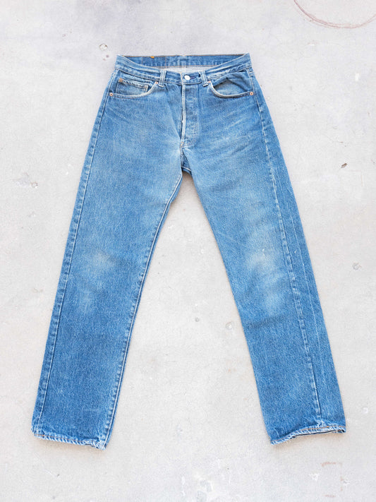 1980’s Levi’s 501 Dark Midwash 30W
