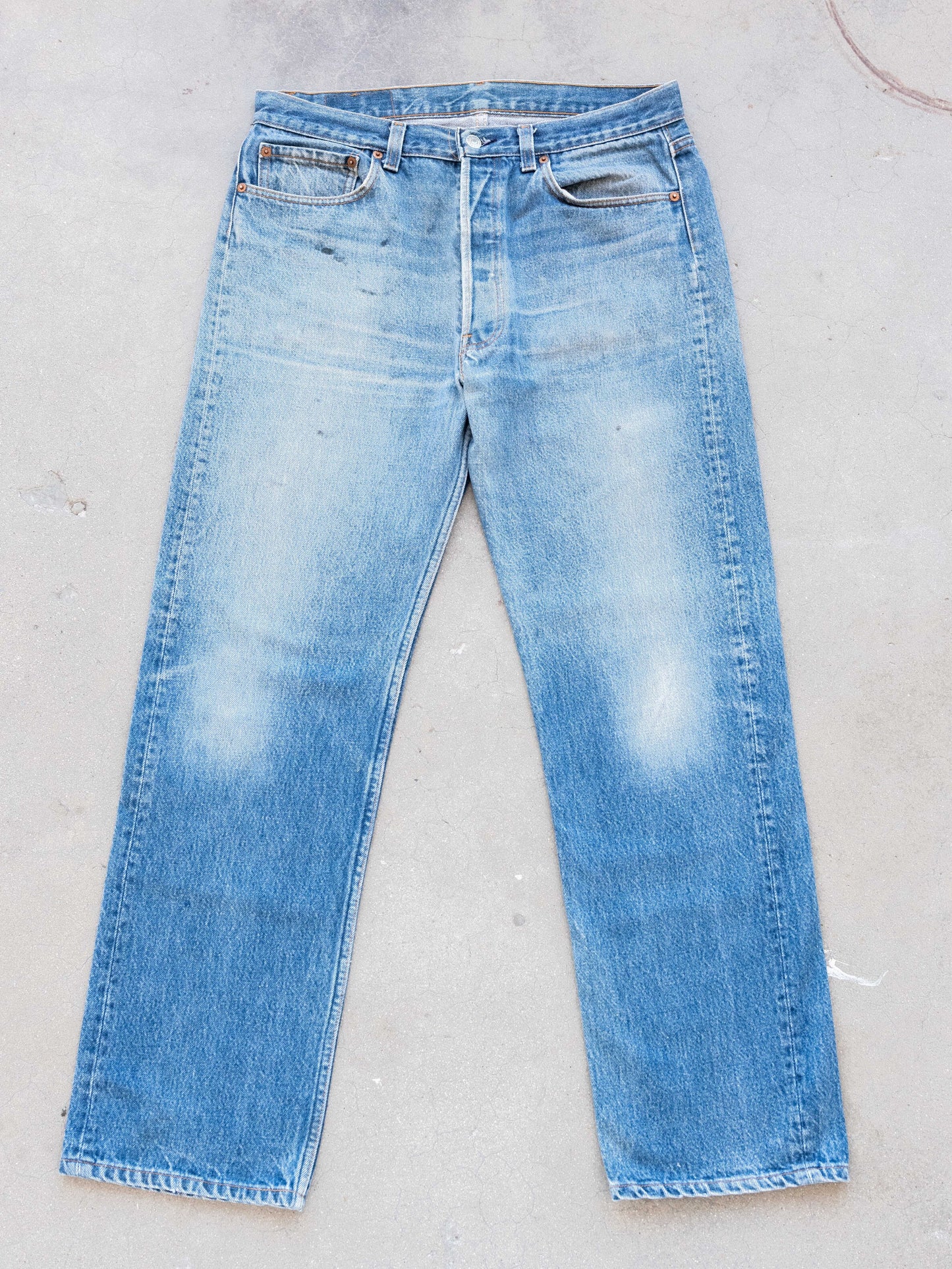 1980’s/1990’s Levi’s 501 in a True Midwash with Character 34W