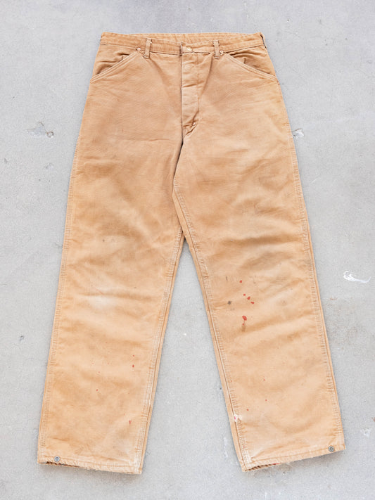 1970’s/1980’s Carhartt’s with Quilted Liner and Crotch Rivet 32W