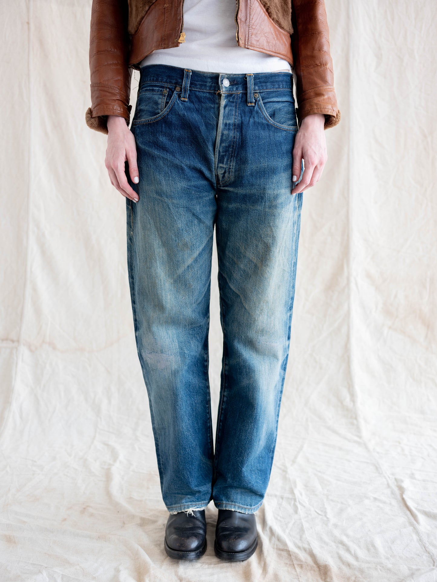 1990’s/2000’s LVC Big E 501xx with Great Wash 32W