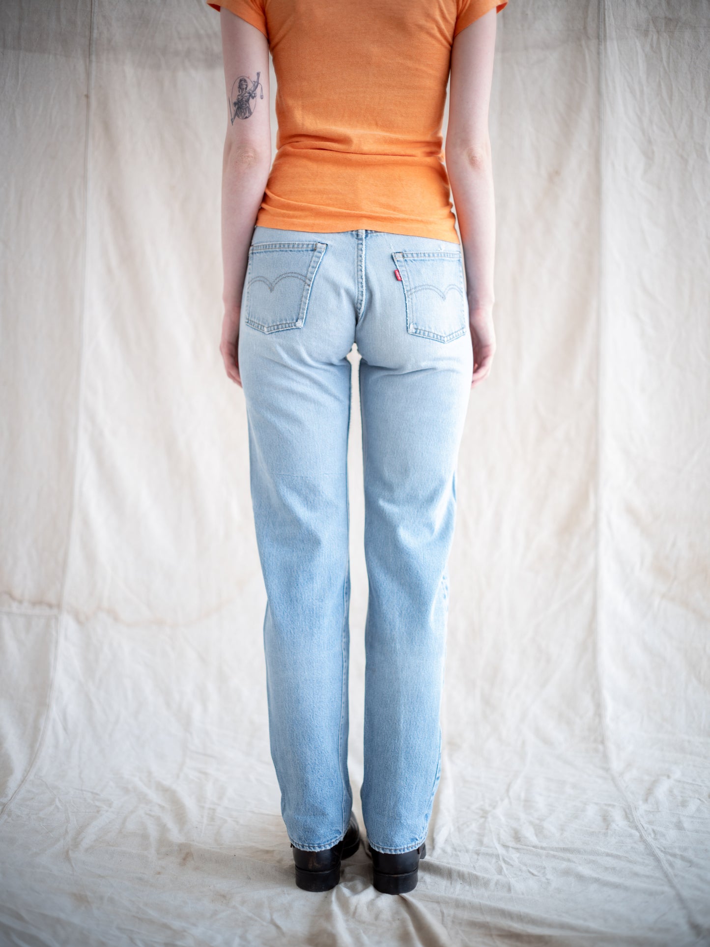 1980’s Levi’s 501s Lightwash Redlines 29W
