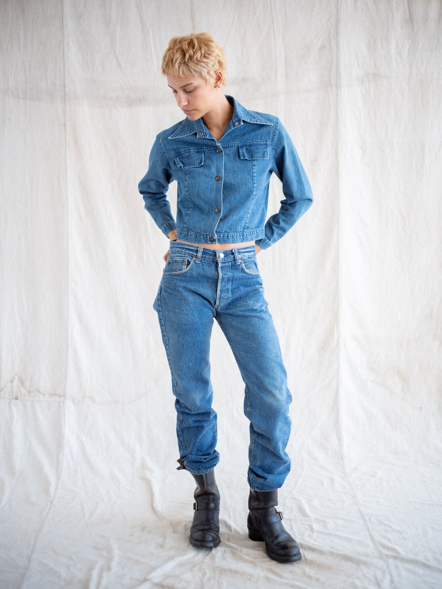 1980’s Levi’s 501 Dark Midwash 30W