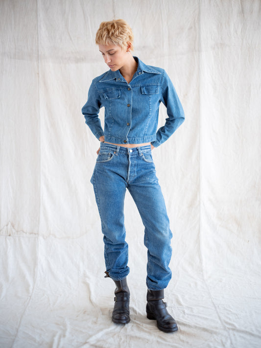 1980’s Levi’s 501 Dark Midwash 30W