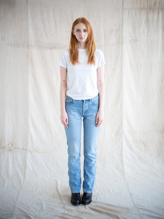 1990’s Levi’s 501s in a Lightwash 29W