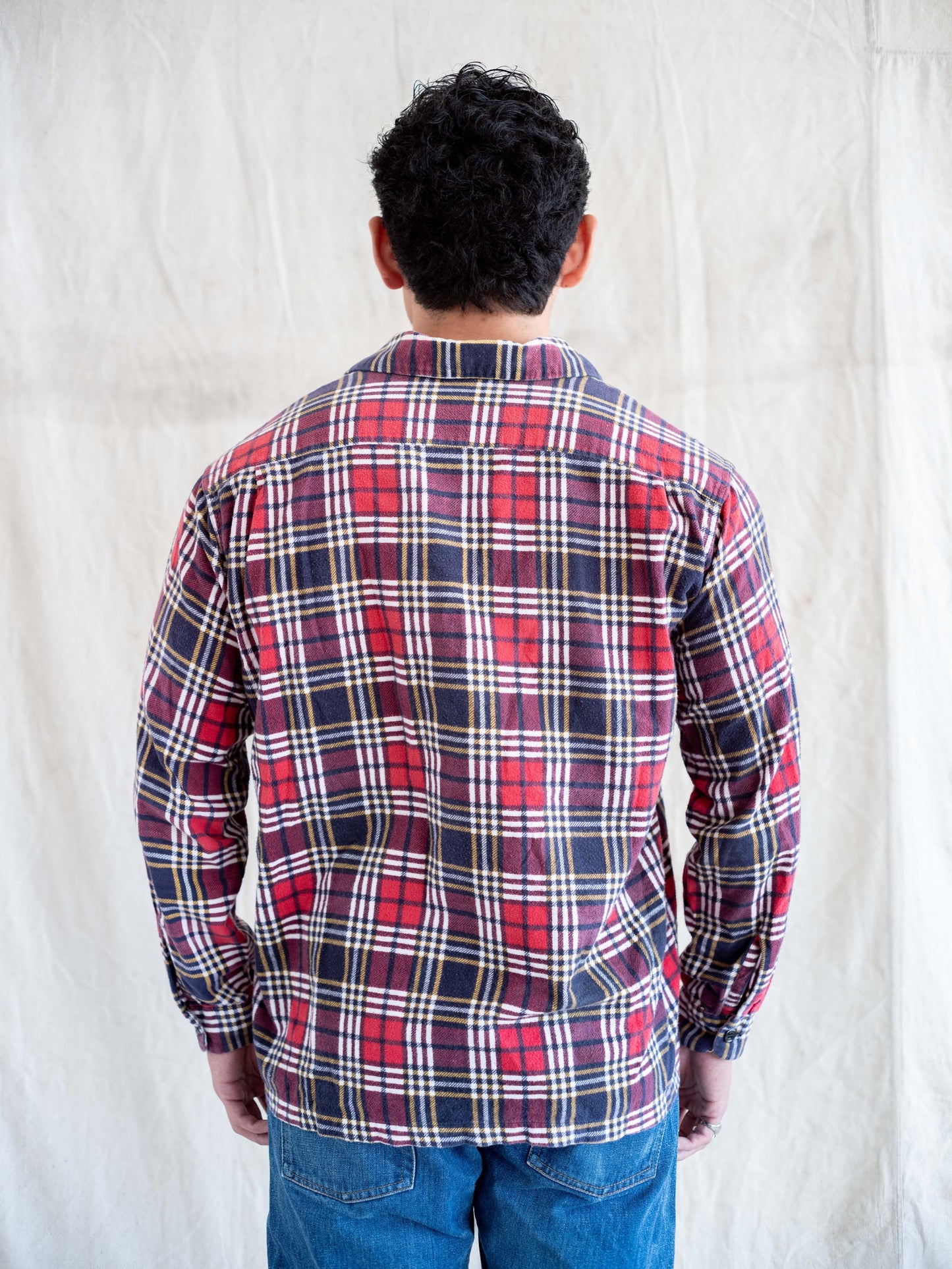 1950’s/1960’s “Cooper’s” Printed Flannel Loop Collar Shirt
