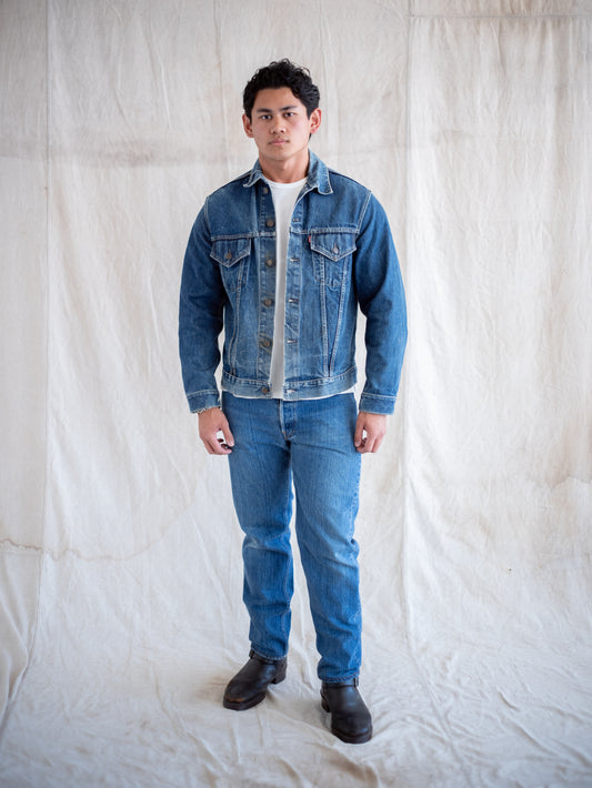 1980’s Levi’s 501xx Dark Midwash 34W