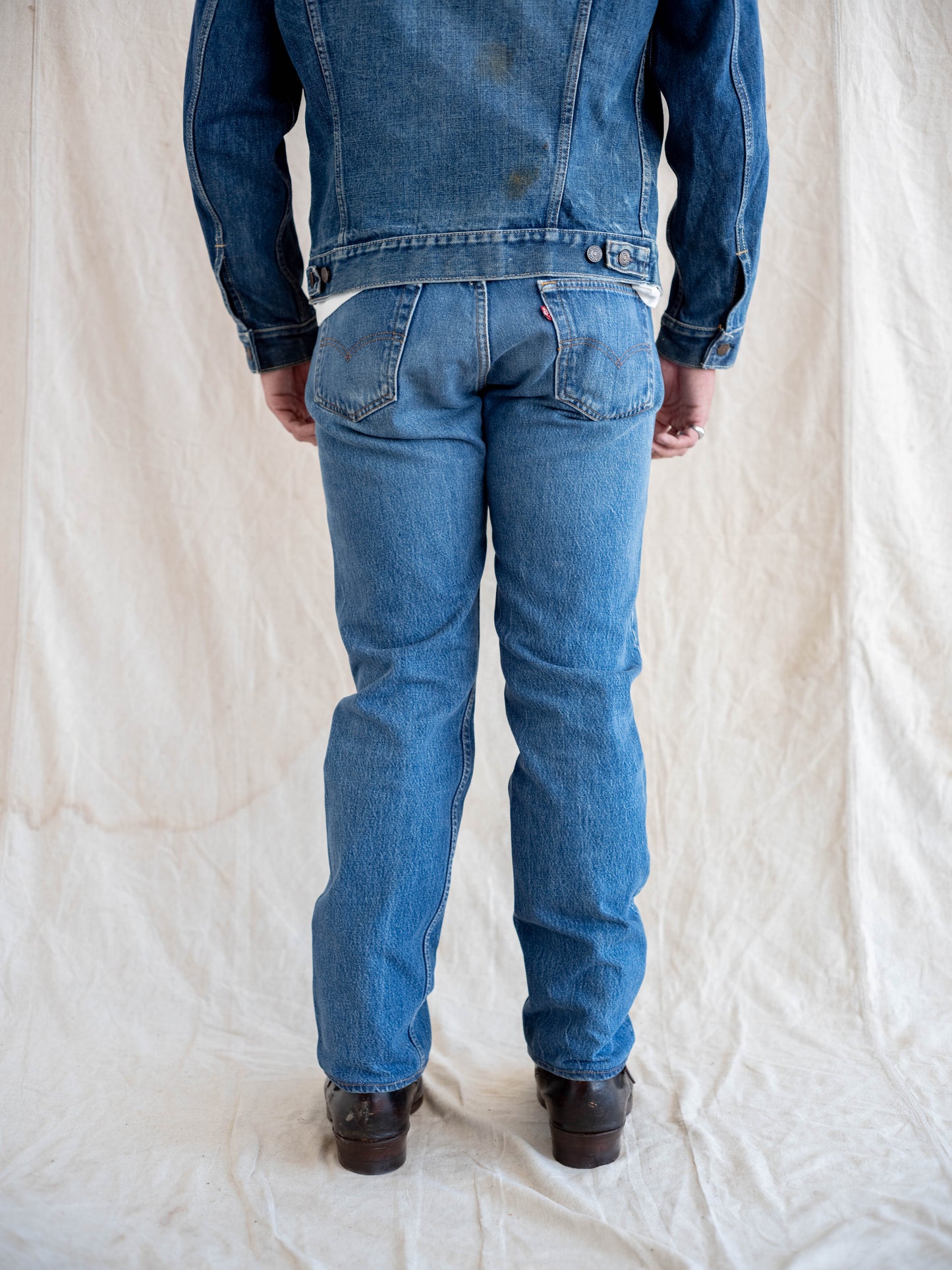 1980’s Levi’s 501xx Dark Midwash 34W