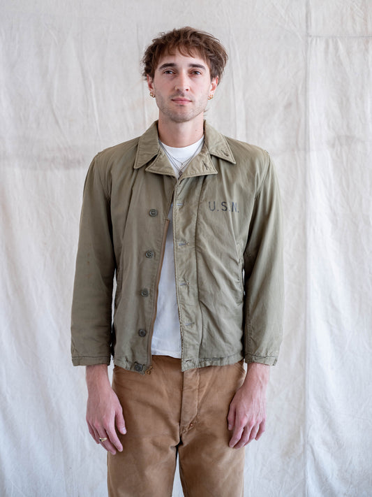 1940’s/1950’s USN Jacket with Front Stencil and Character