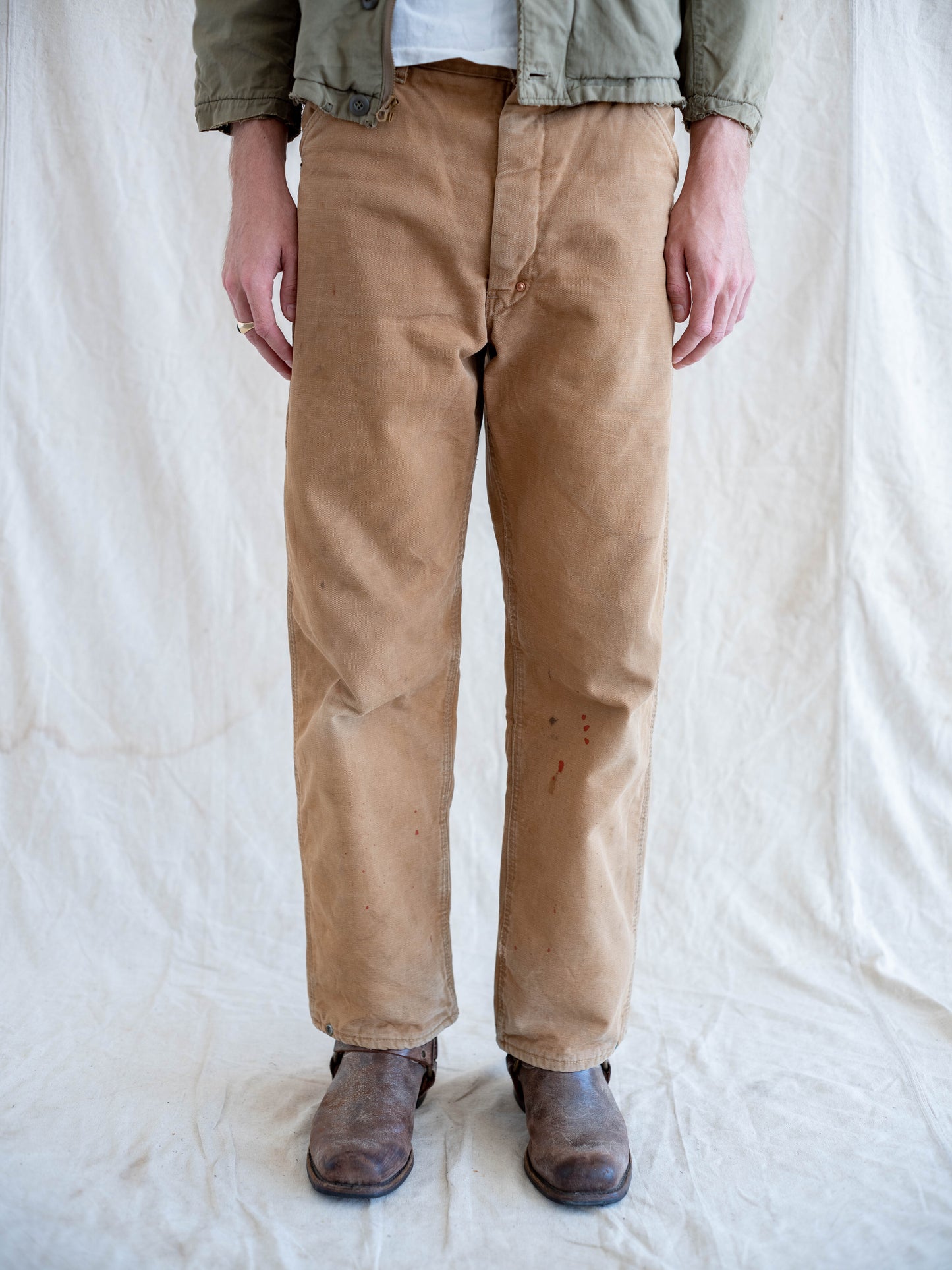 1970’s/1980’s Carhartt’s with Quilted Liner and Crotch Rivet 32W