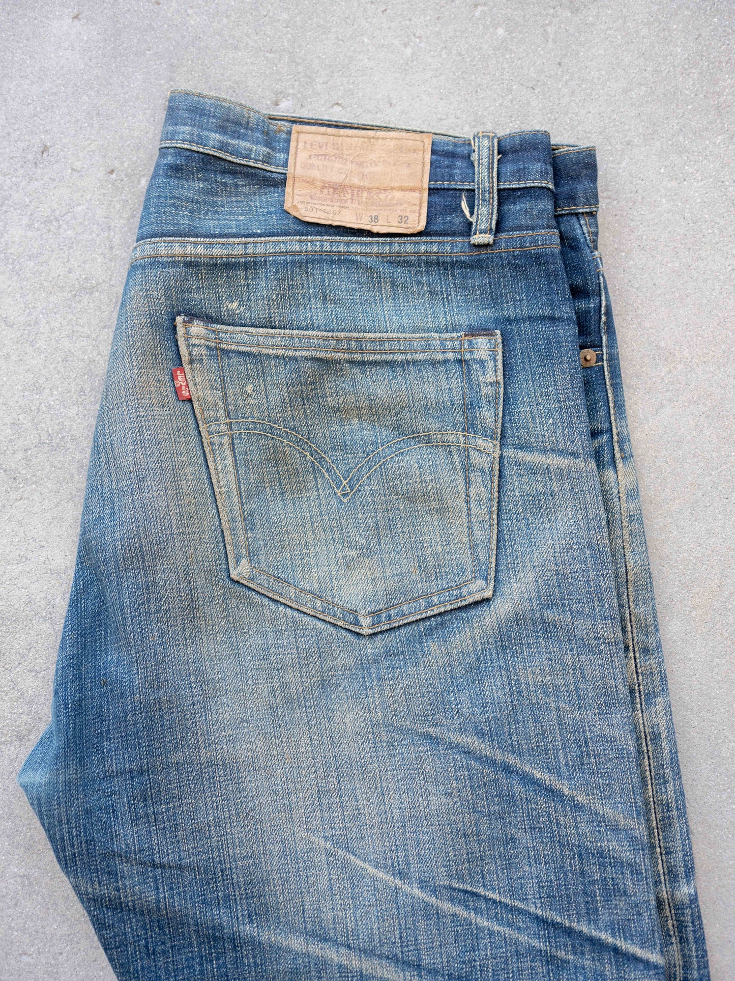 1990’s LVC Big E 501s in a Beautiful Wash 38W