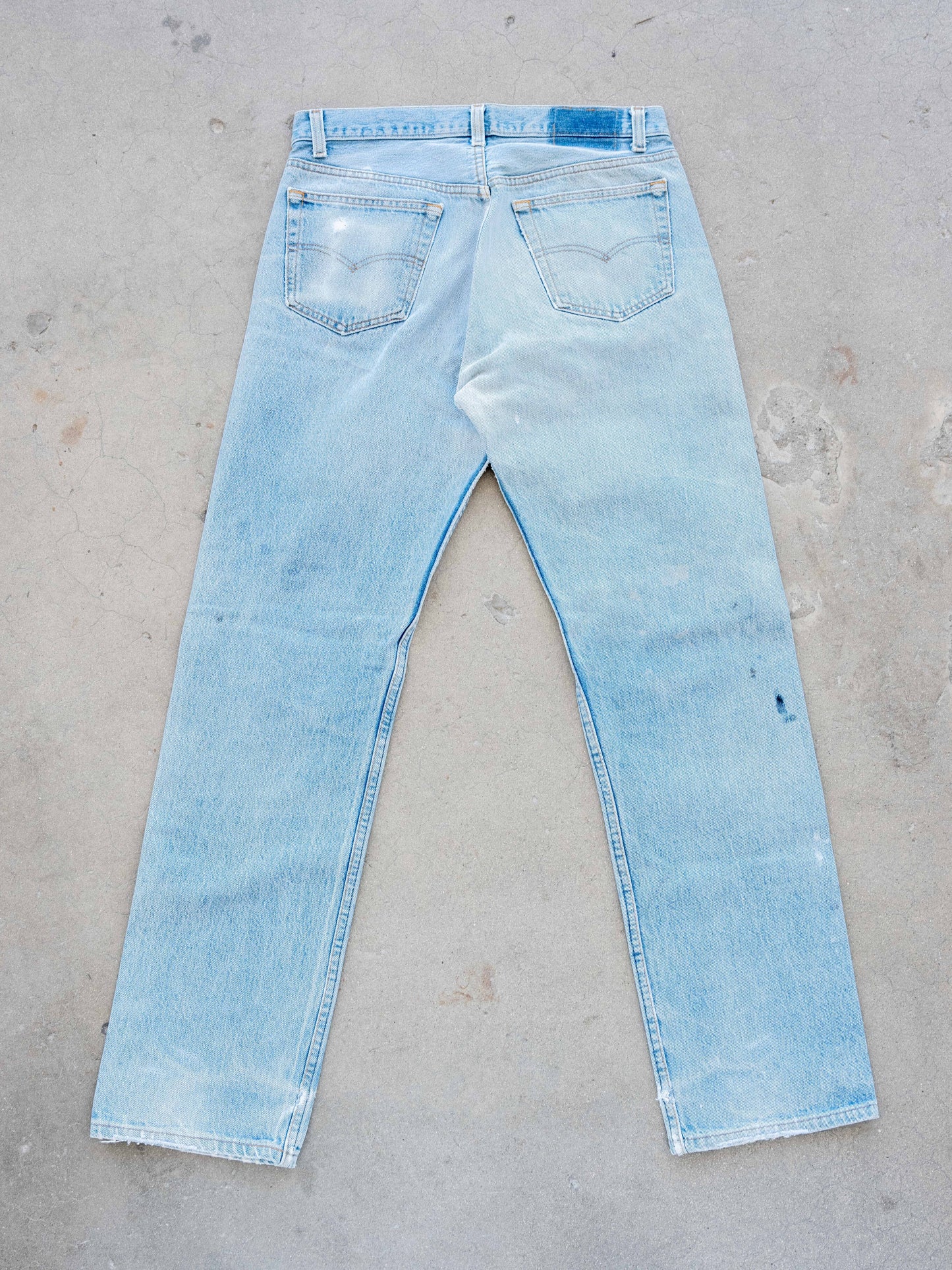 1980’s/1990’s Levi’s 501 Lightwash Painter Style 33W