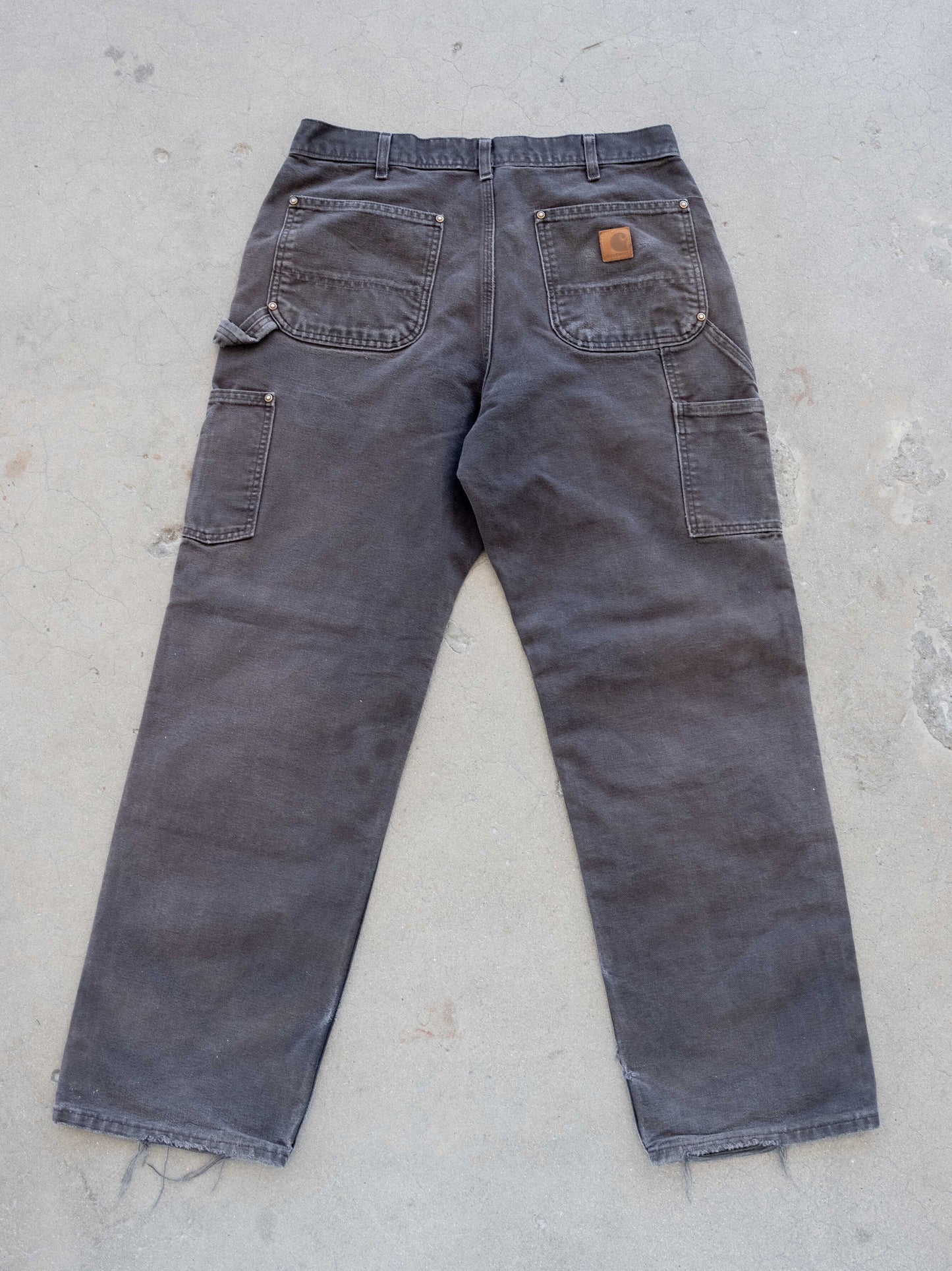 2000’s Faded Black Carhartt Double Knees 34W
