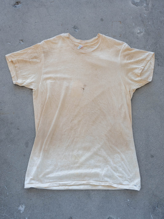 1980’s/1990’s All Cotton Super Dirty “White” Blank