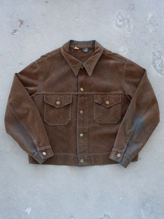 1970’s Lee Suede Two Pocket Jacket Size 48/50