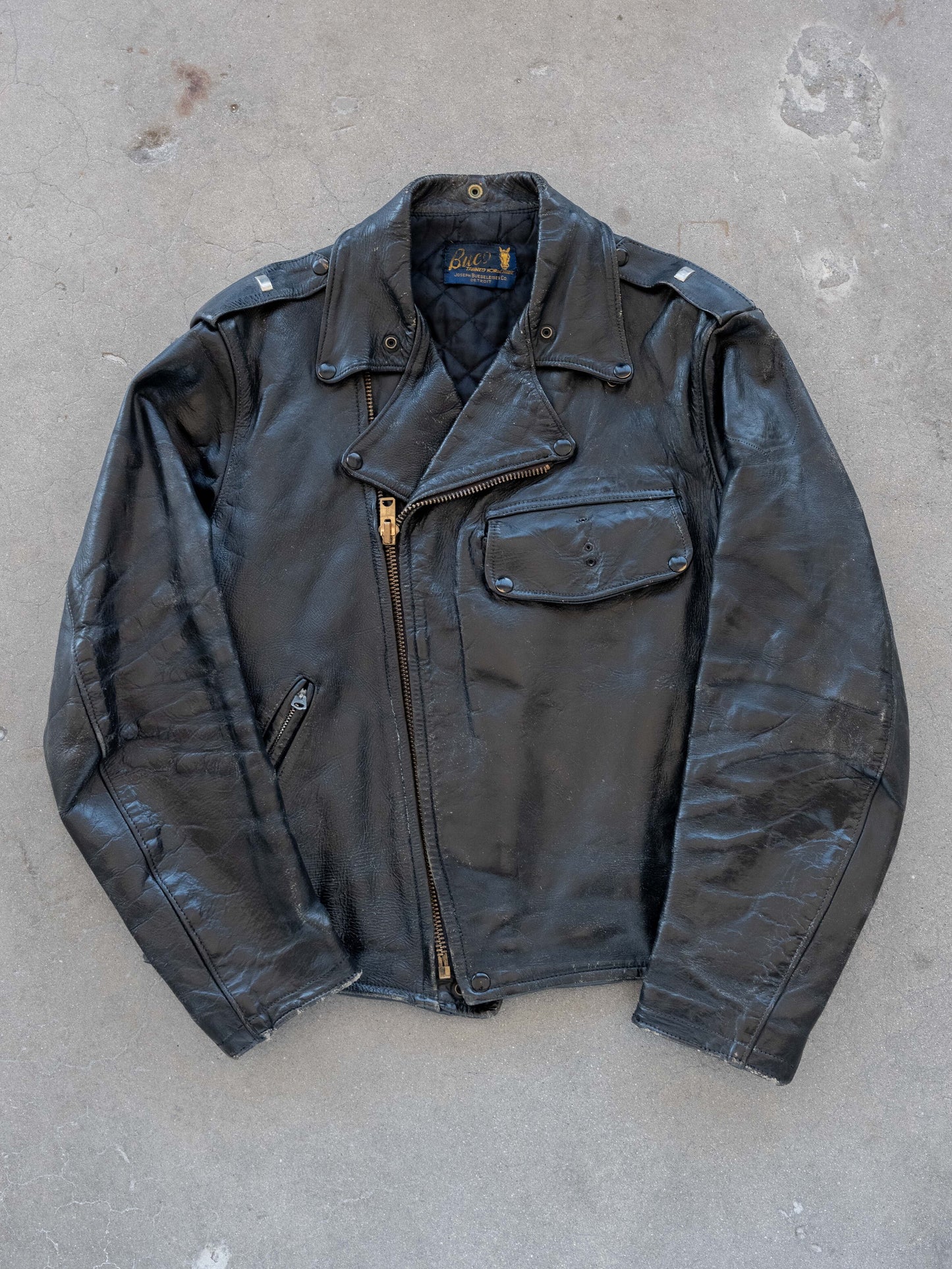1960’s Buco Horsehide Cop Jacket with Patina