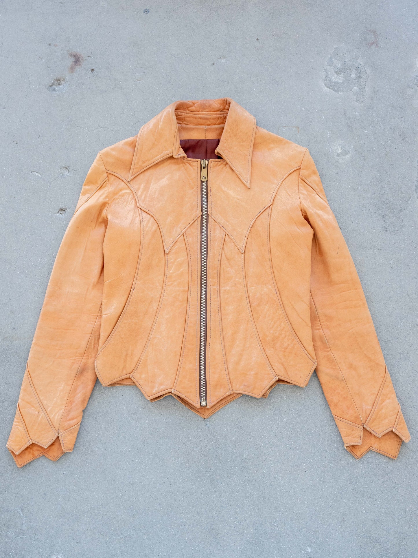 1960’s East West Musical Instruments Leather Femme Jacket
