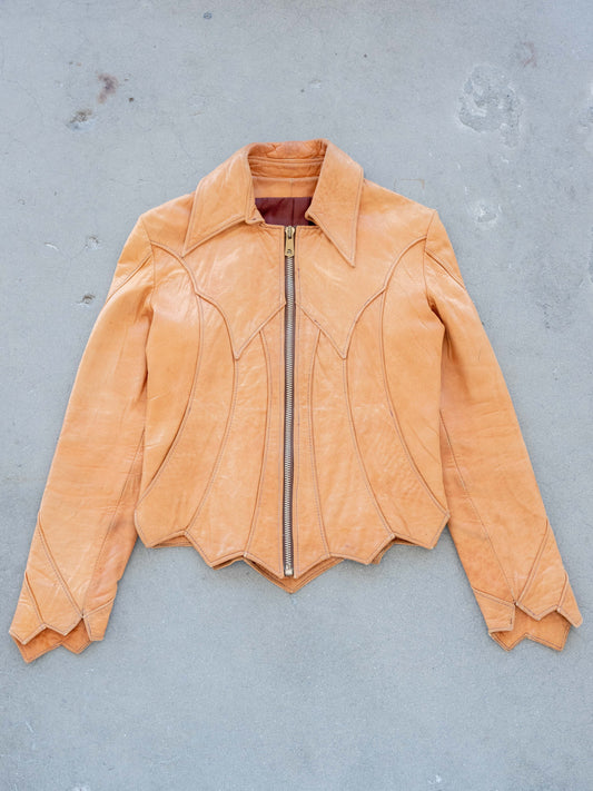 1960’s East West Musical Instruments Leather Femme Jacket