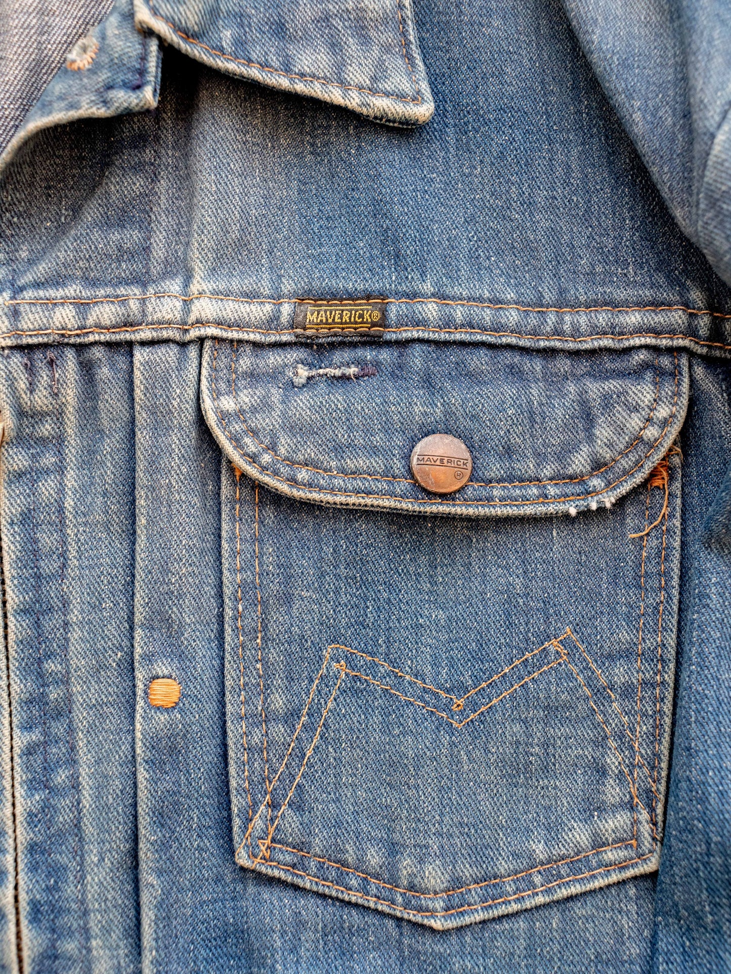 1960’s/1970’s Faded Maverick MJWZ 6 Dot Jacket