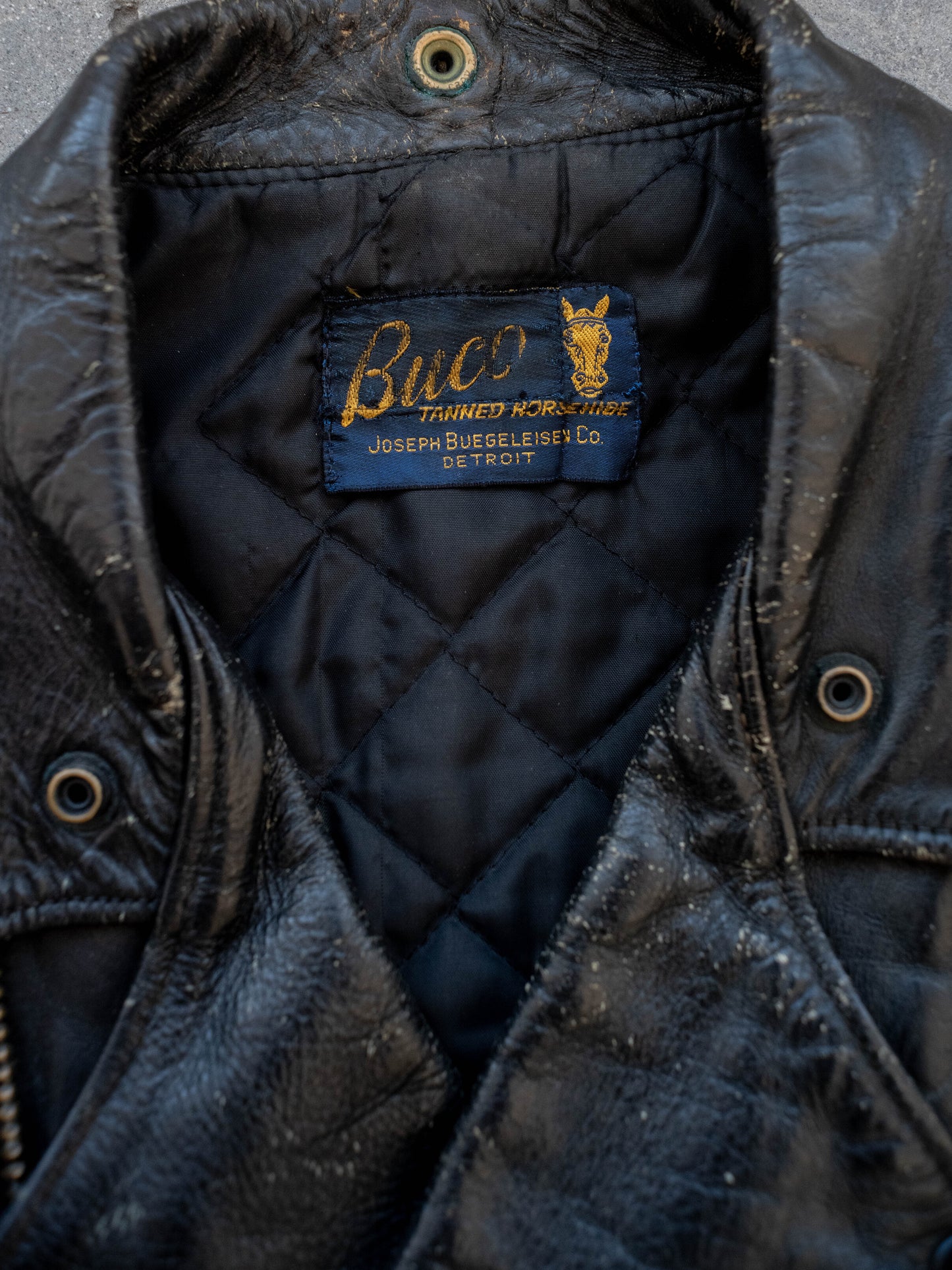1960’s Buco Horsehide Cop Jacket with Patina