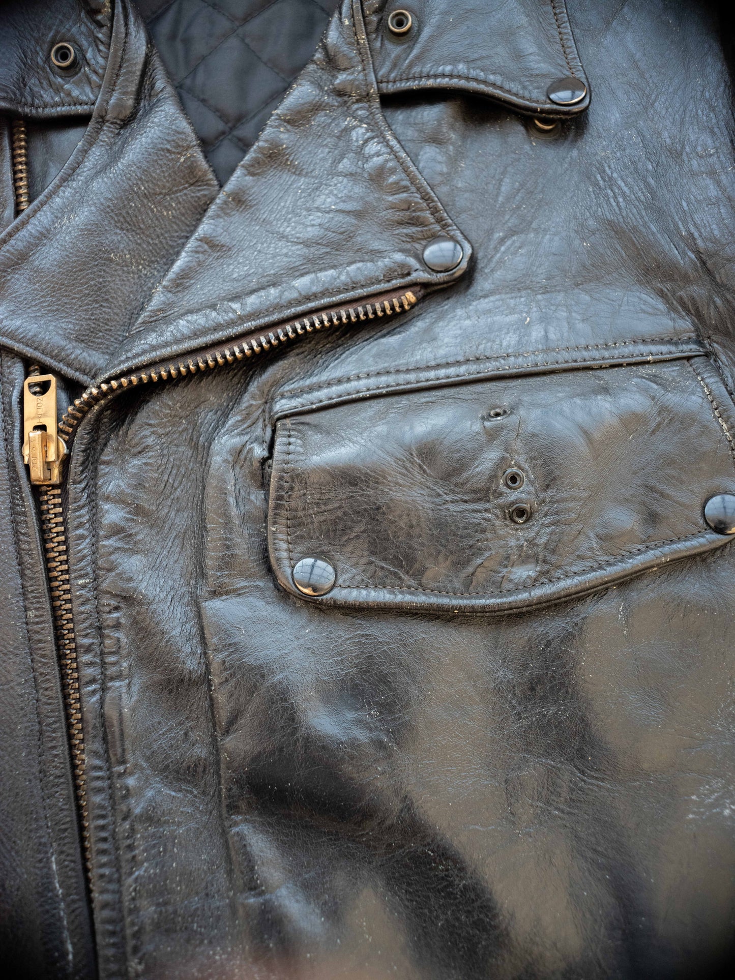 1960’s Buco Horsehide Cop Jacket with Patina