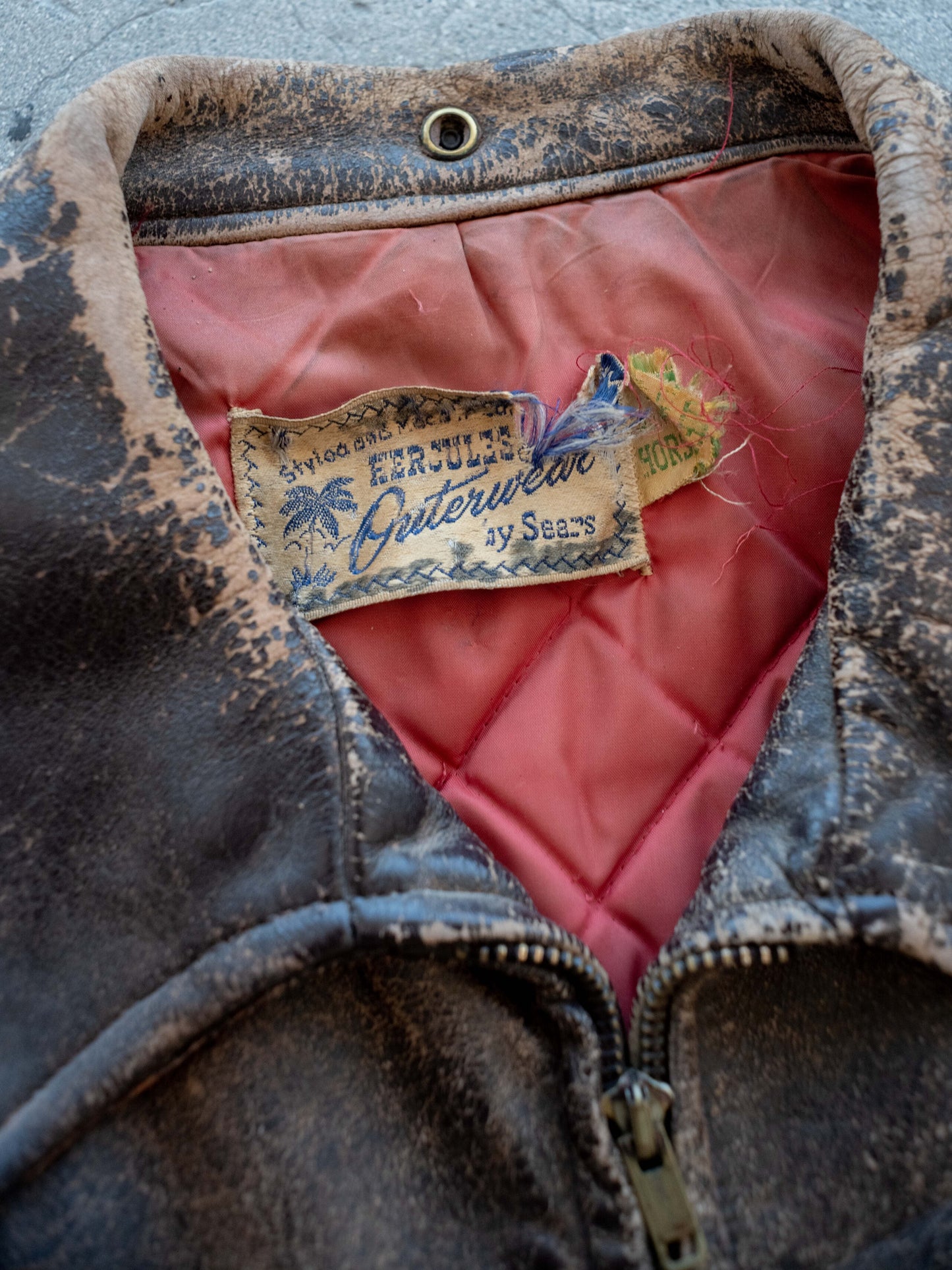 1950’s/1960’s Hercules Two Pocket Jacket with Crazy Patina