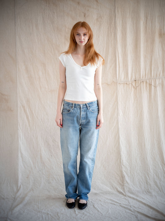 1970’s/1980’s Levi’s Redlines in a Lightwash 33W