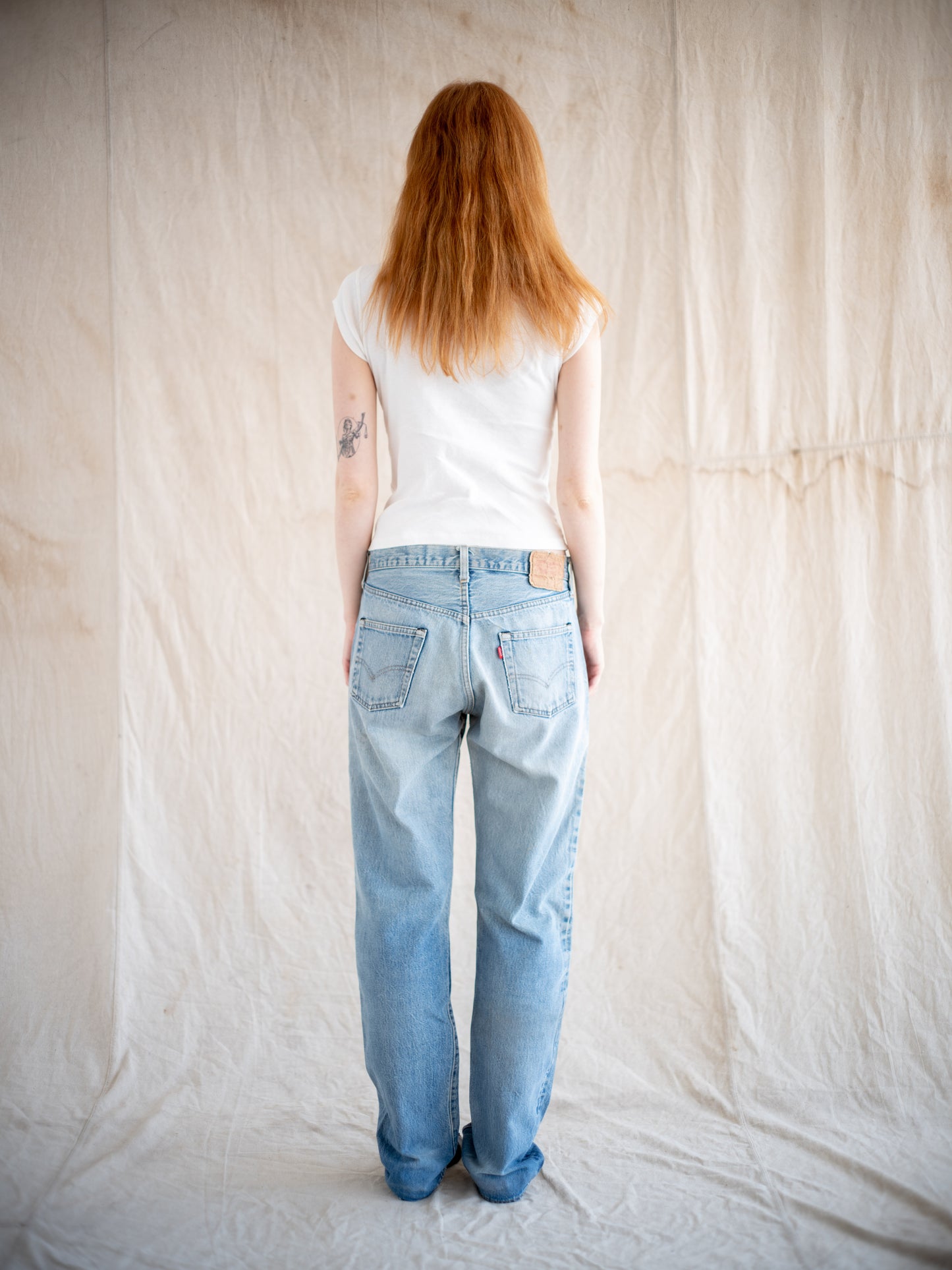 1970’s/1980’s Levi’s Redlines in a Lightwash 33W