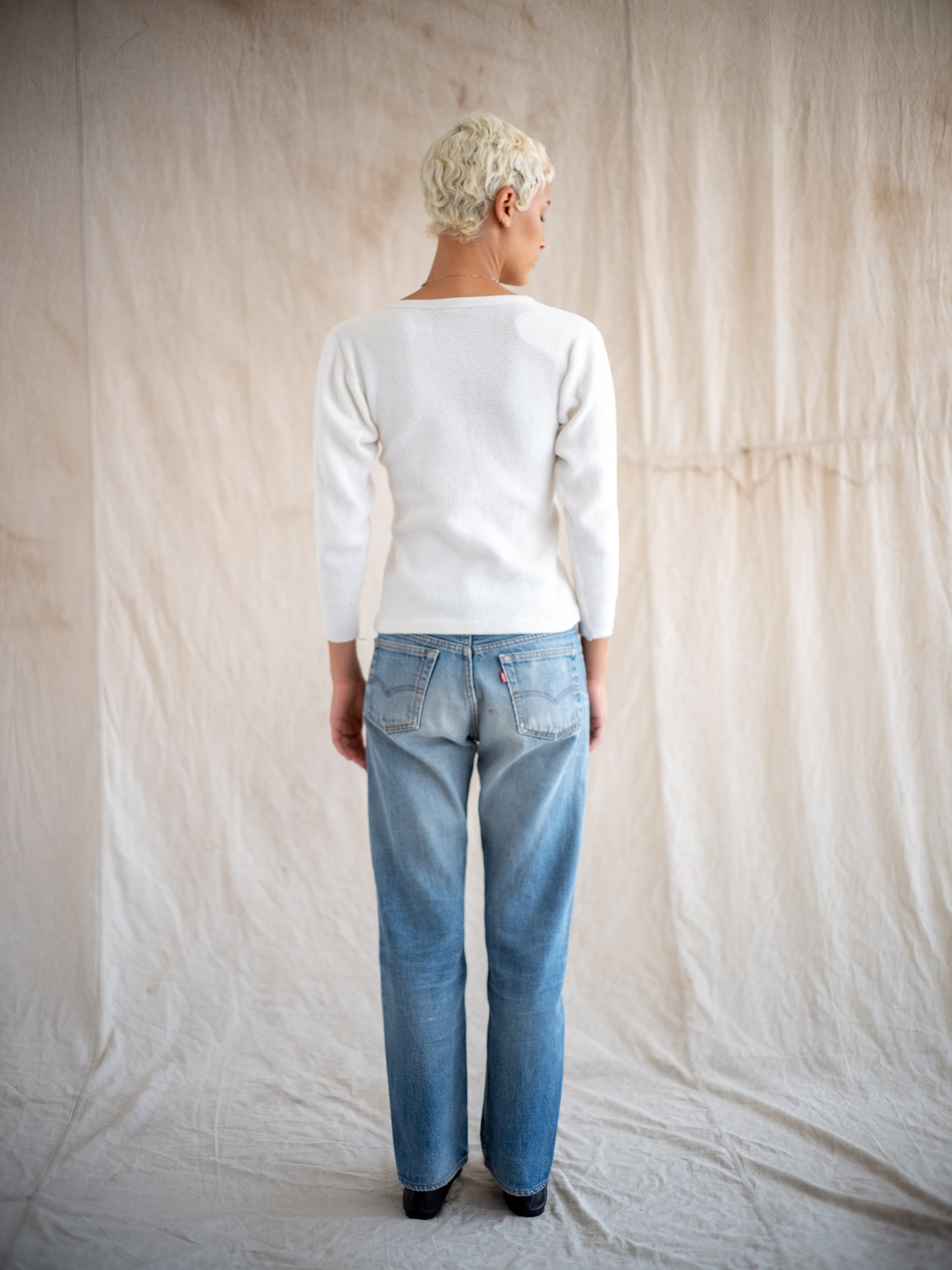 1960’s All Cotton Waffleknit Thermal