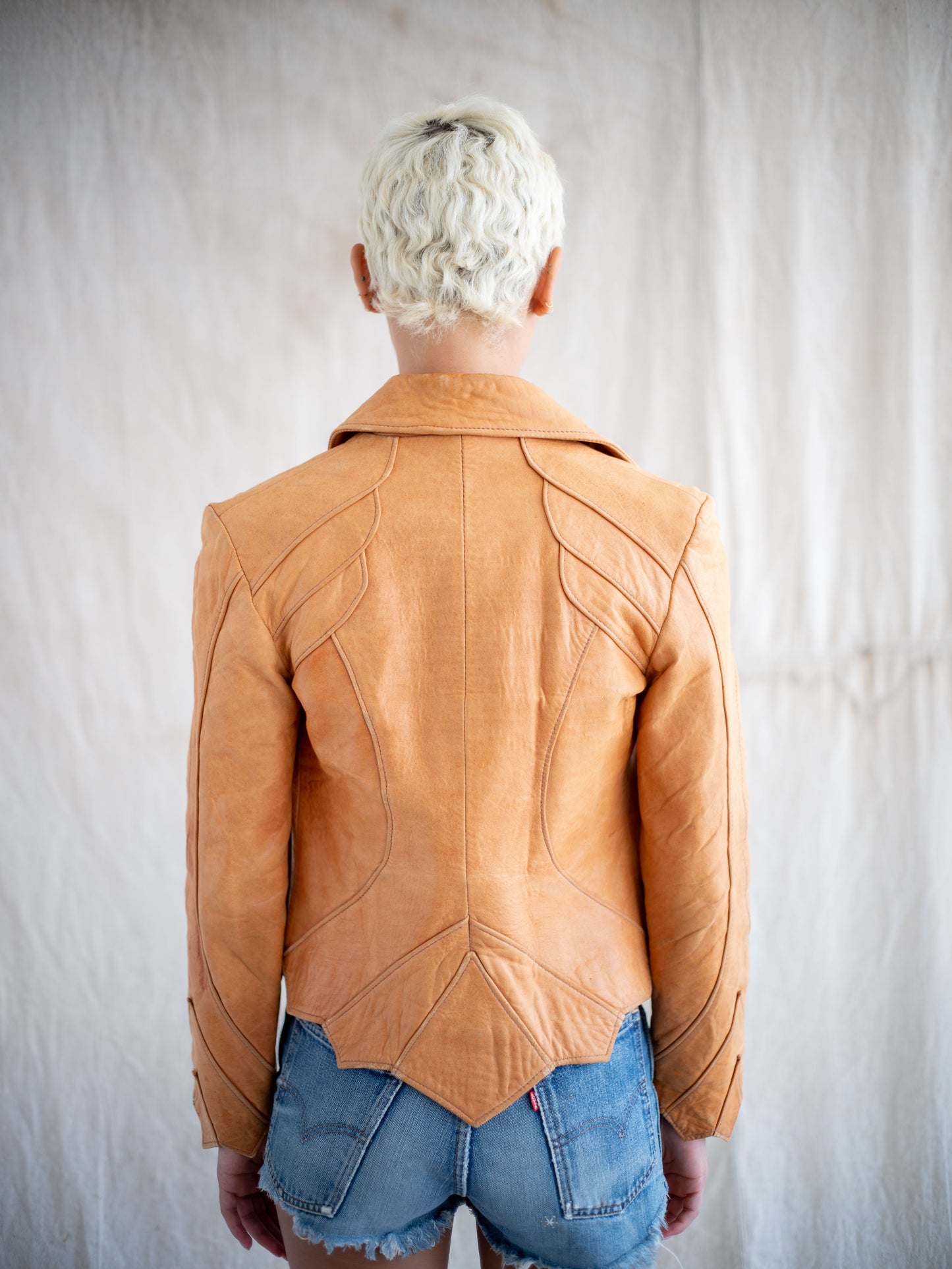 1960’s East West Musical Instruments Leather Femme Jacket