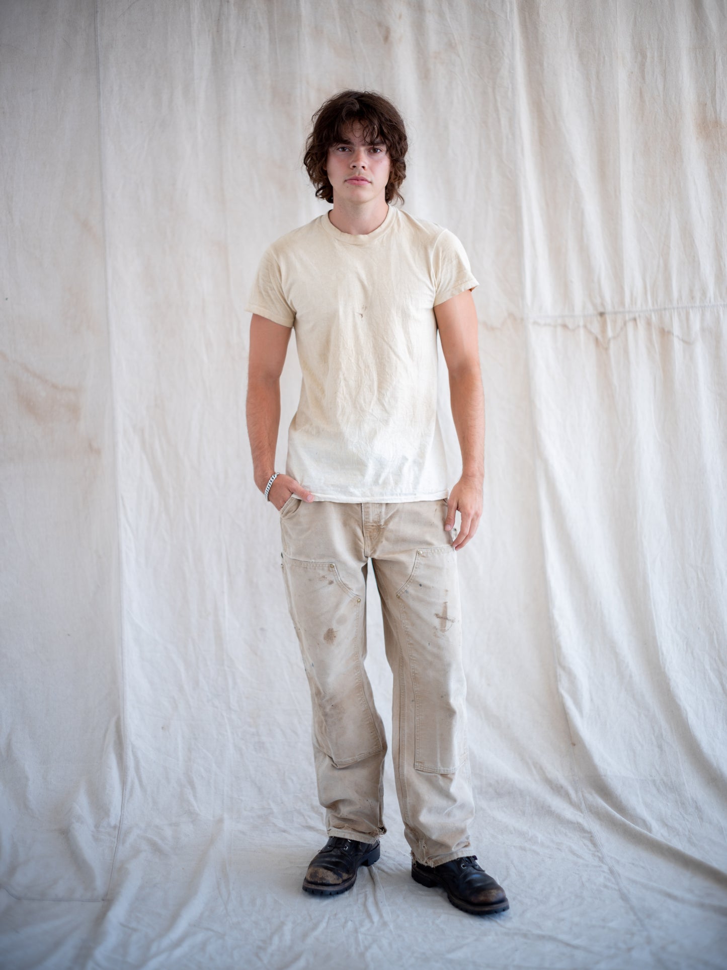 1990’s/2000’s Faded Duck Carhartt Double Knees 33W