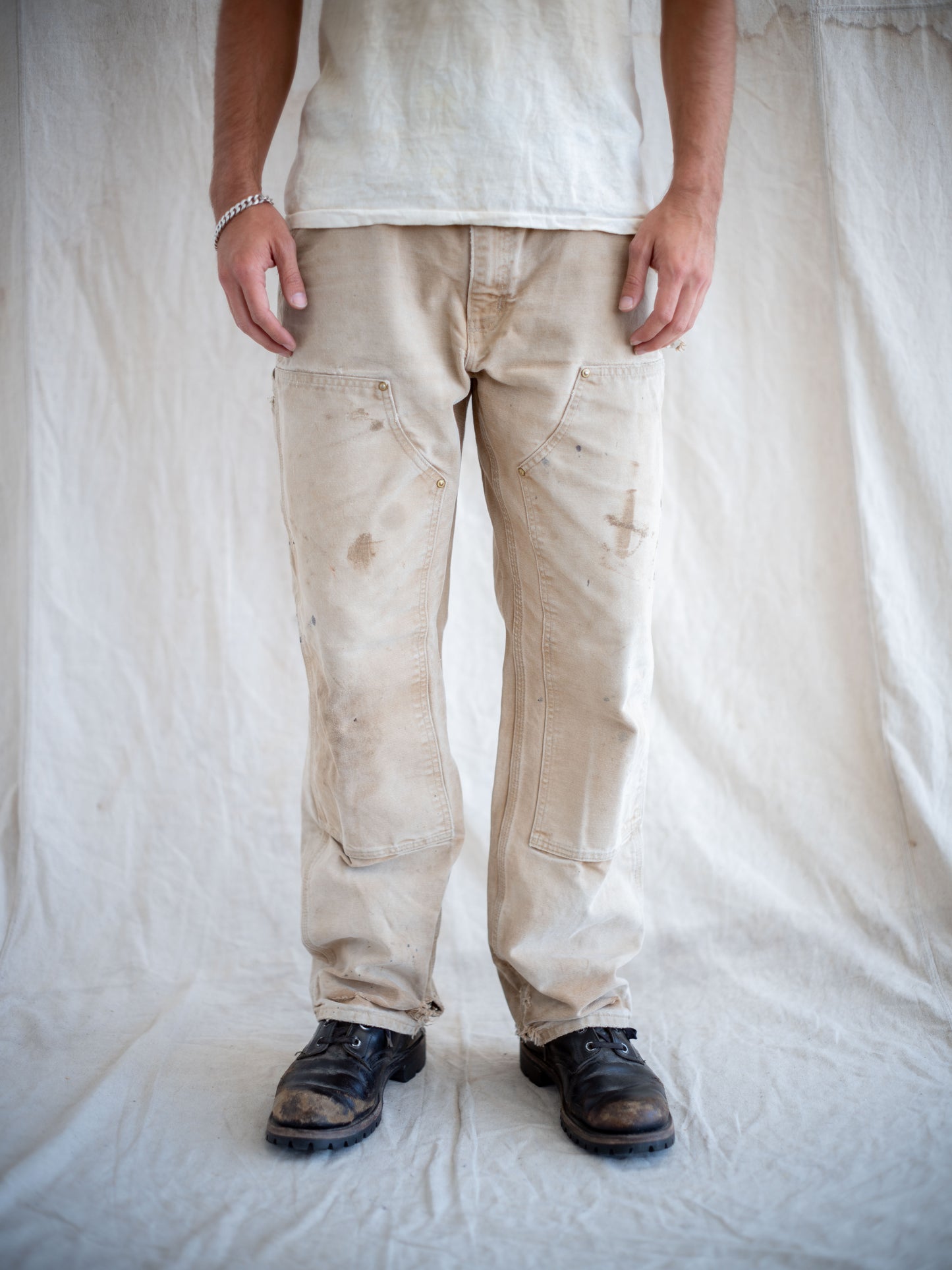1990’s/2000’s Faded Duck Carhartt Double Knees 33W