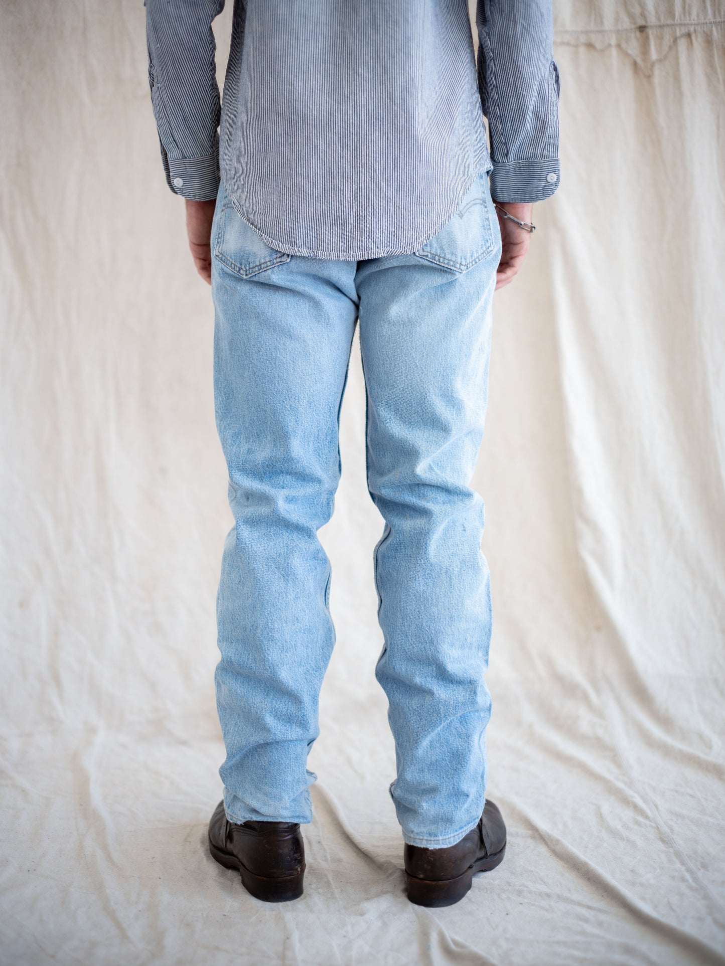 1980’s/1990’s Levi’s 501 Lightwash Painter Style 33W
