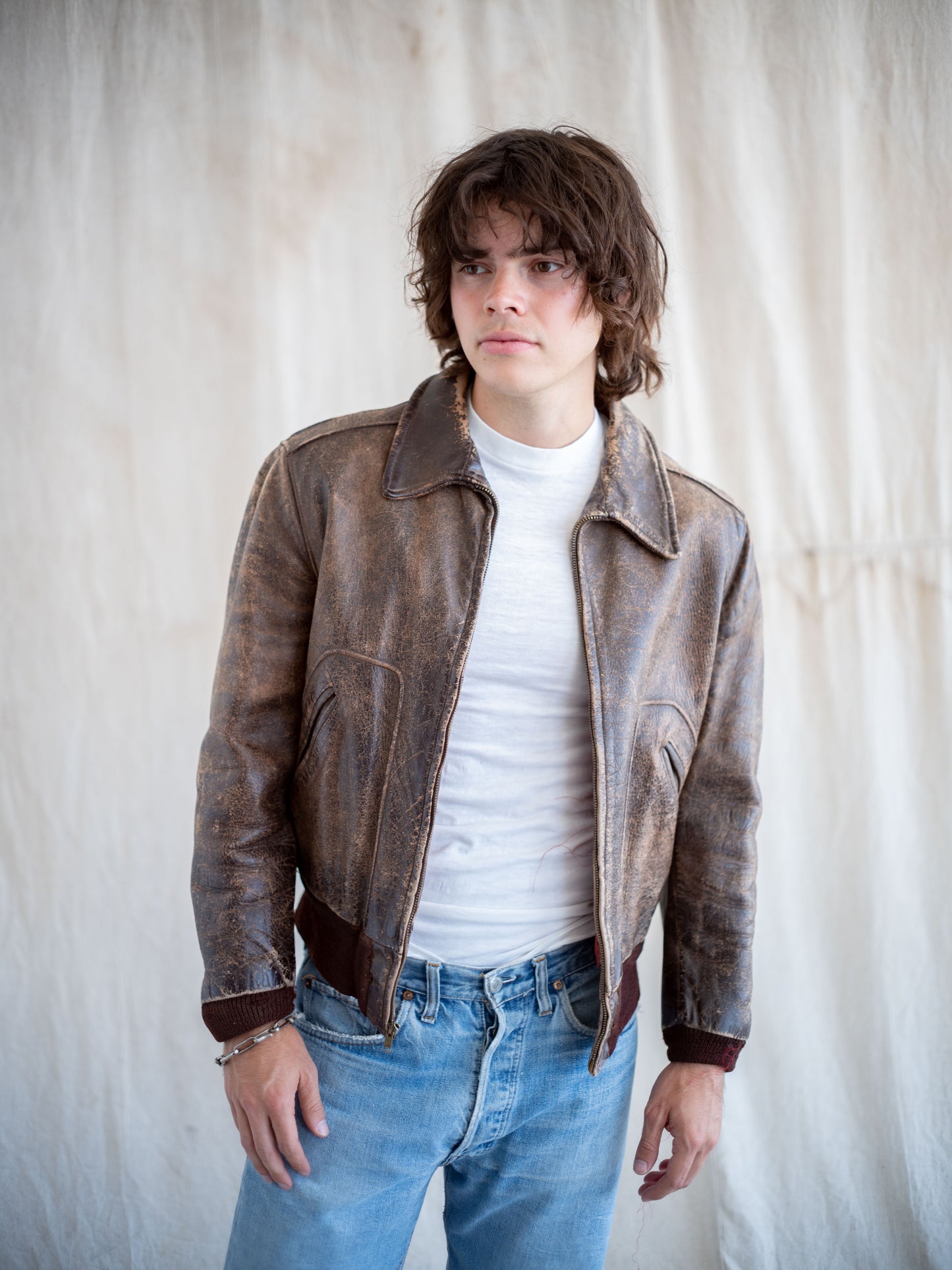 1950’s/1960’s Hercules Two Pocket Jacket with Crazy Patina